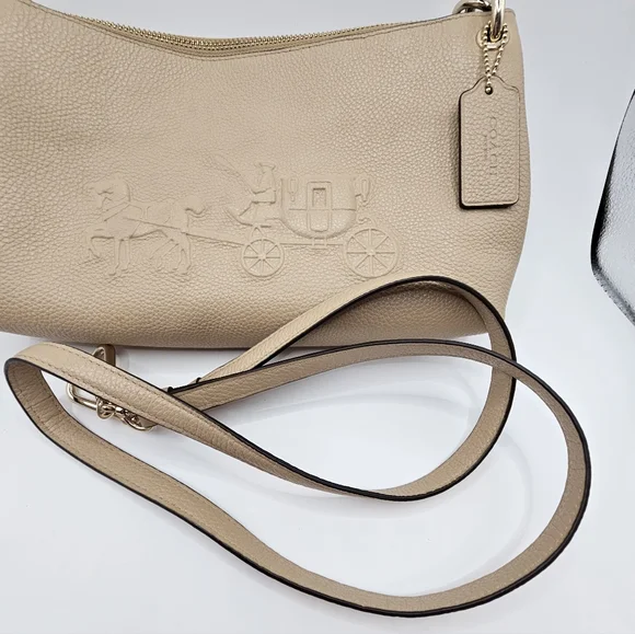 Coach Charley Crossbody With Embossed Horse And Carriage Design - Picture 12 of 13